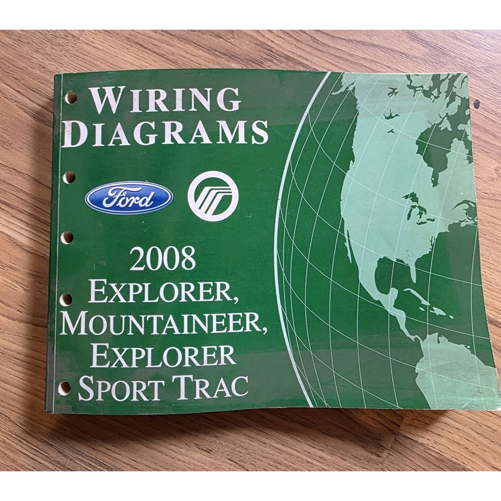Ford Wiring Diagrams 2008 Explorer, Mountaineer, Explorer Sport Trac